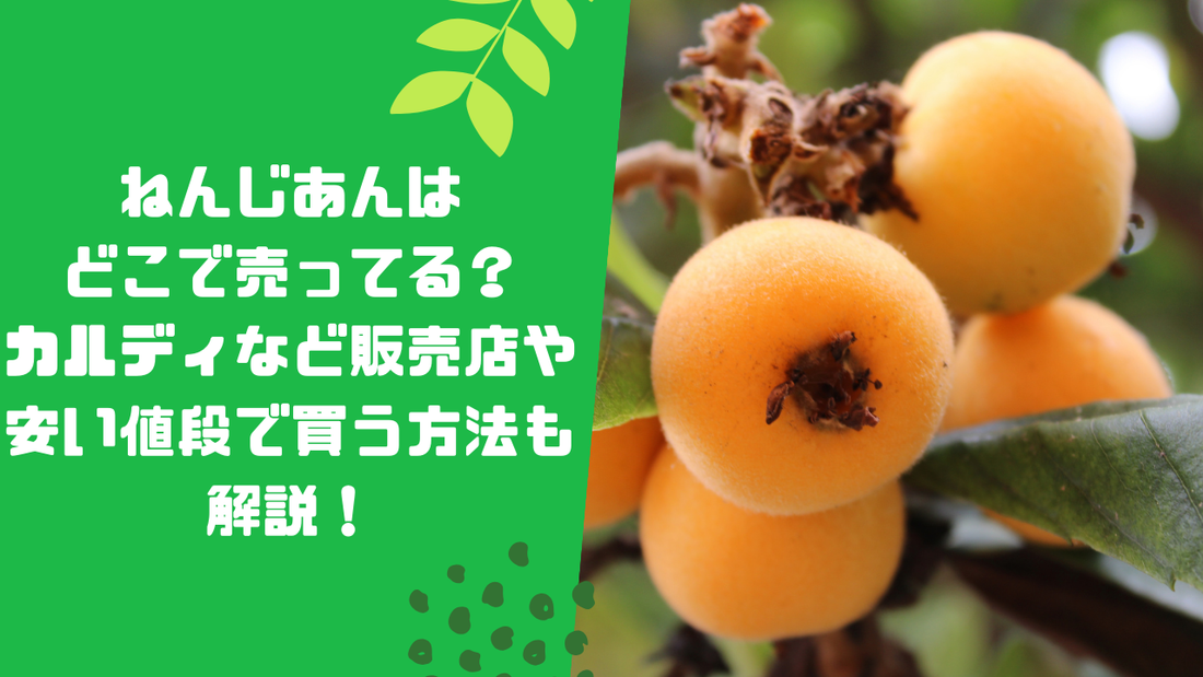 ねんじあんはどこで売ってる?