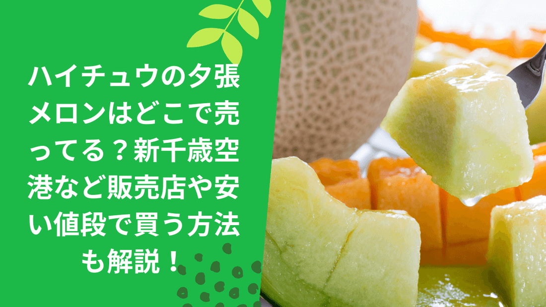 ハイチュウの夕張メロンはどこで売ってる?